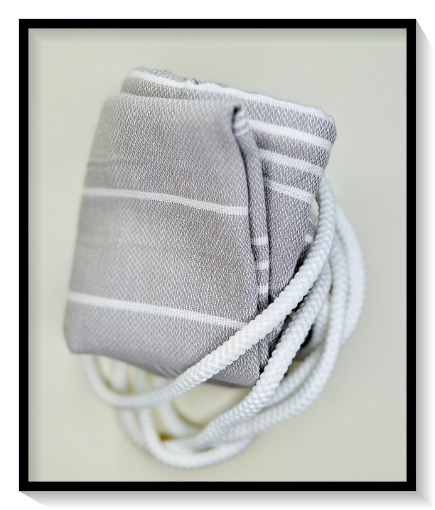 Hamam reppu & Hamam pyyhe (4 Kpl.) Paketti