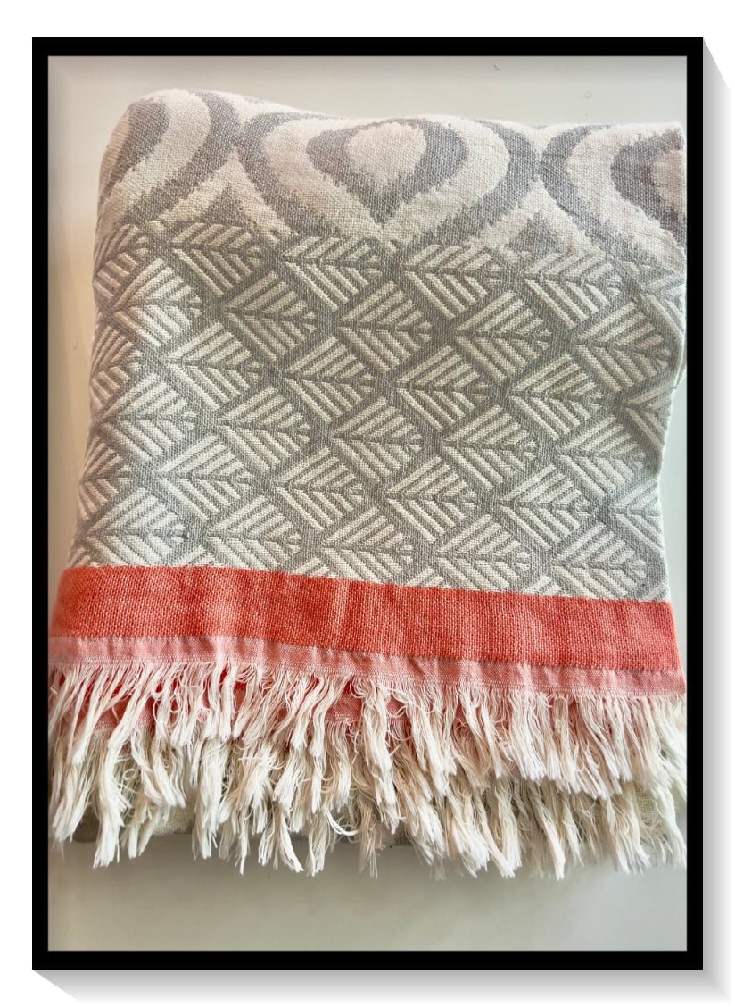 Turkkilainen Jakardi Huopa / Torkkupeitto O&M Home Decor