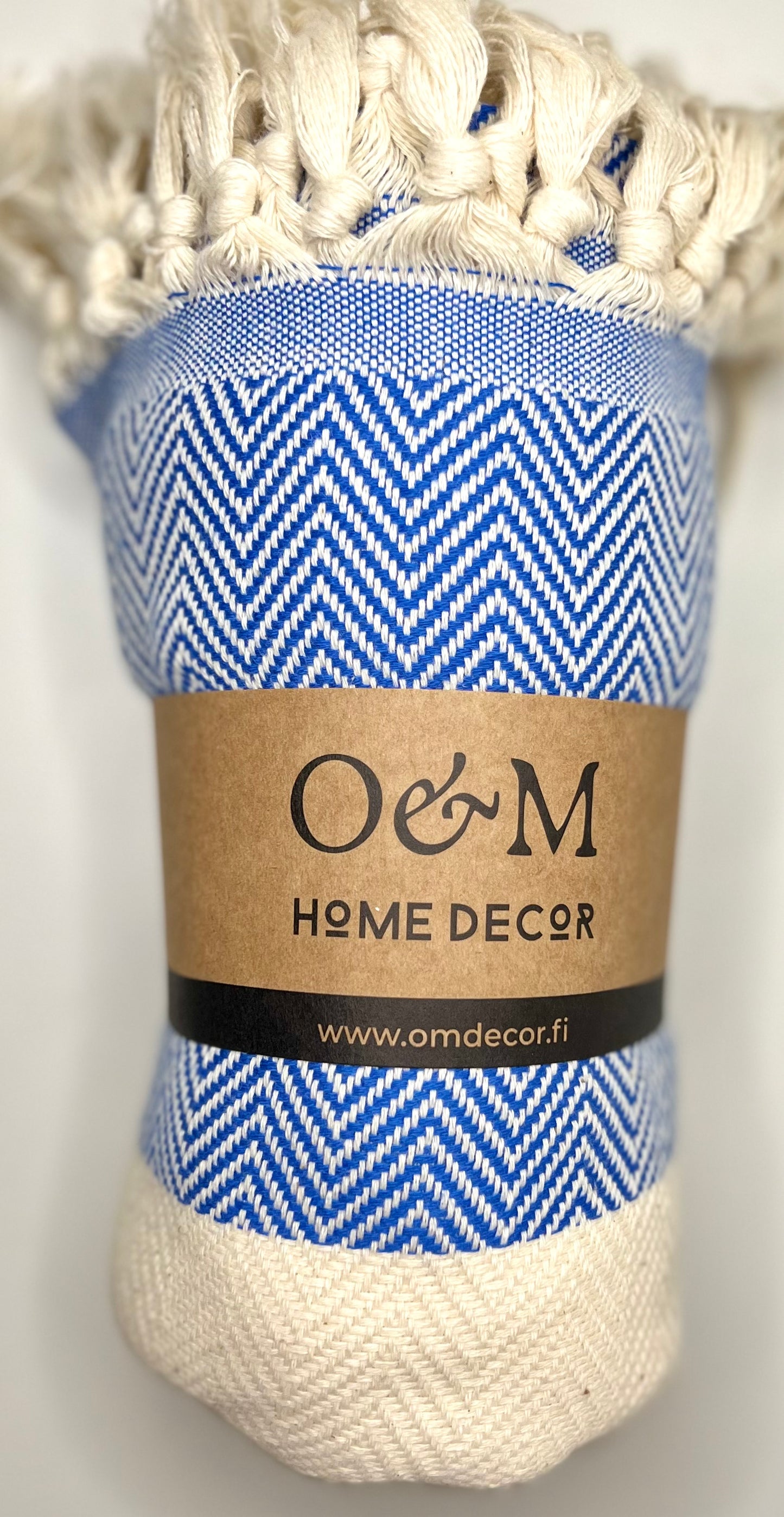 O&M turkkilainen puuvilla hamam pyyhe