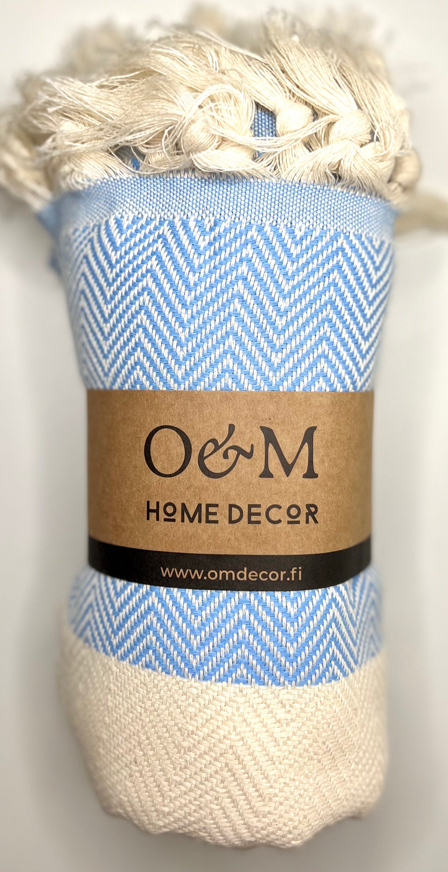O&M turkkilainen puuvilla hamam pyyhe