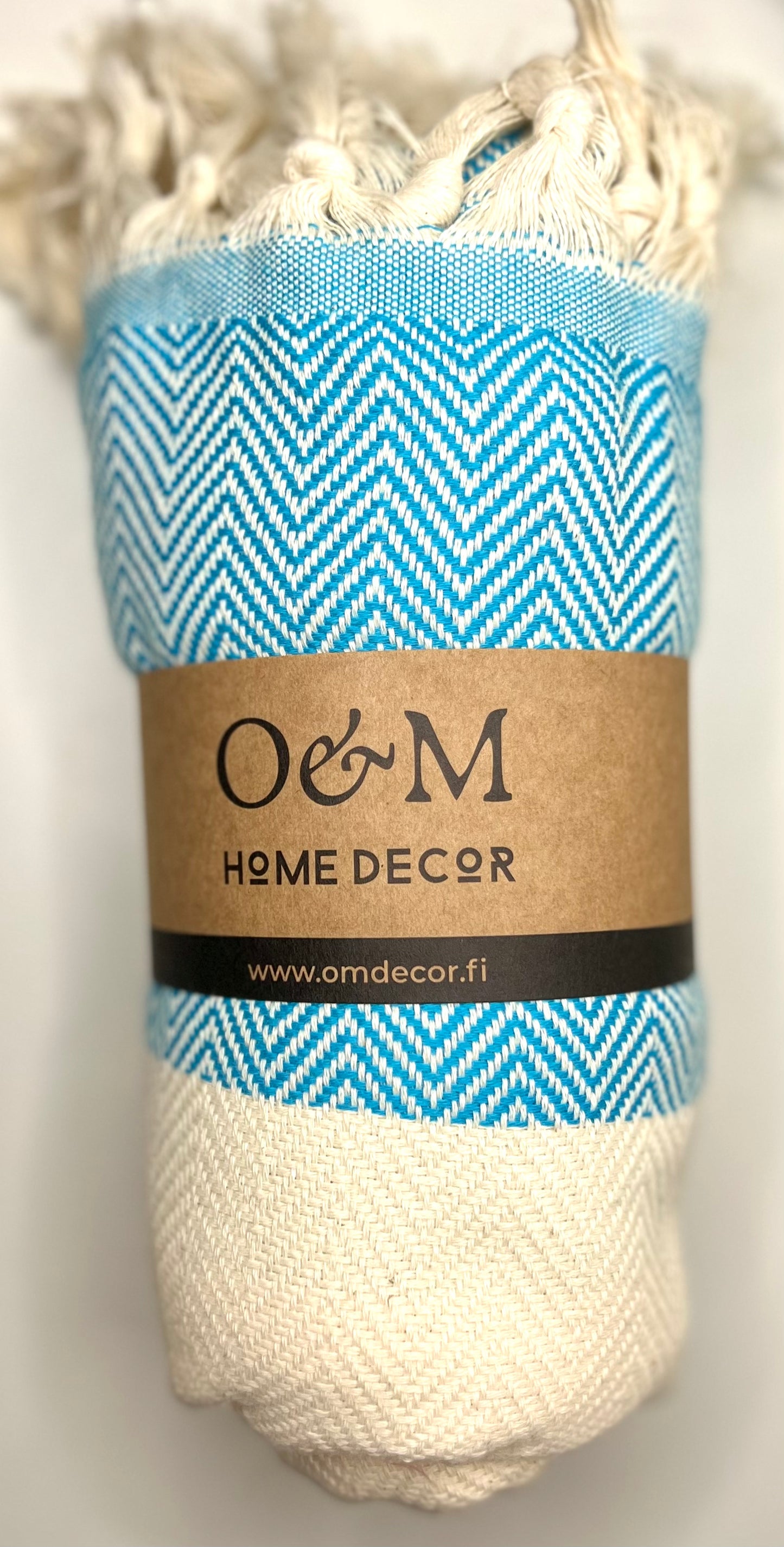 O&M turkkilainen puuvilla hamam pyyhe