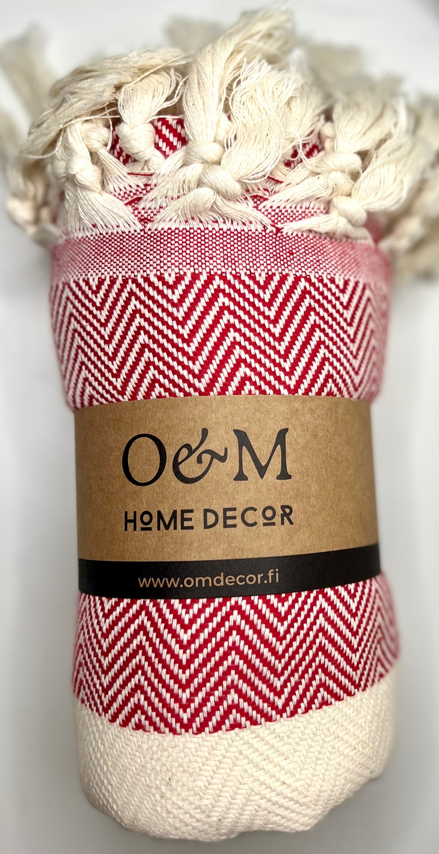O&M turkkilainen puuvilla hamam pyyhe