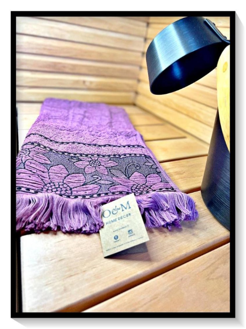 Floral käsipyyhe/keittiöpyyhe O&M Home Decor