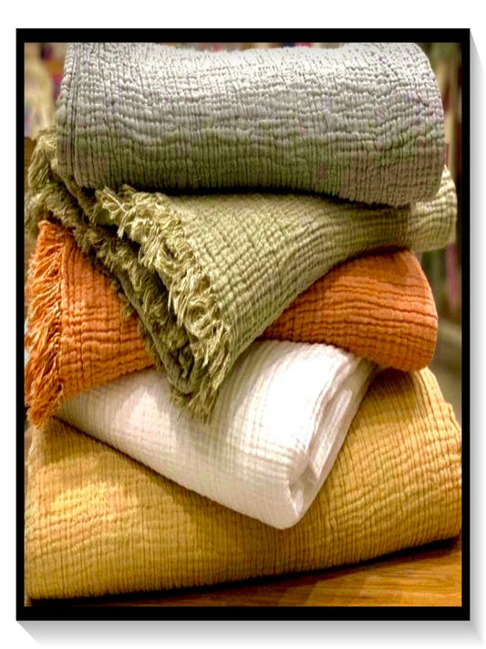 Turkkilainen Musliinikangas Päiväpeitto