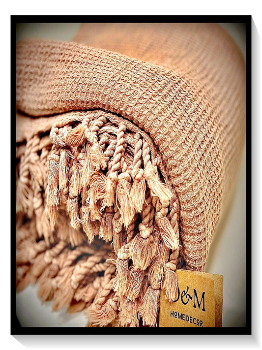 Vohveli päiväpeitto / Vohveli viltti 180x200