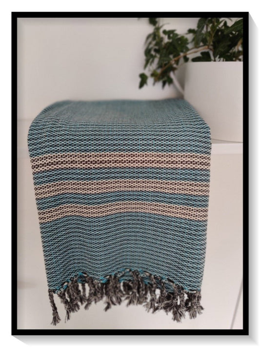 O&M turkkilainen puuvilla hamam pyyhe