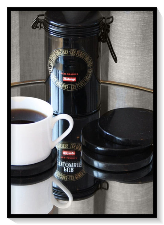 Marmorinen Lasinalunen / Koristealusta - O & M