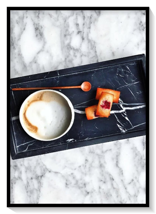 Marmorinen Suorakulmainen Tarjotin / Koristealusta - O & M