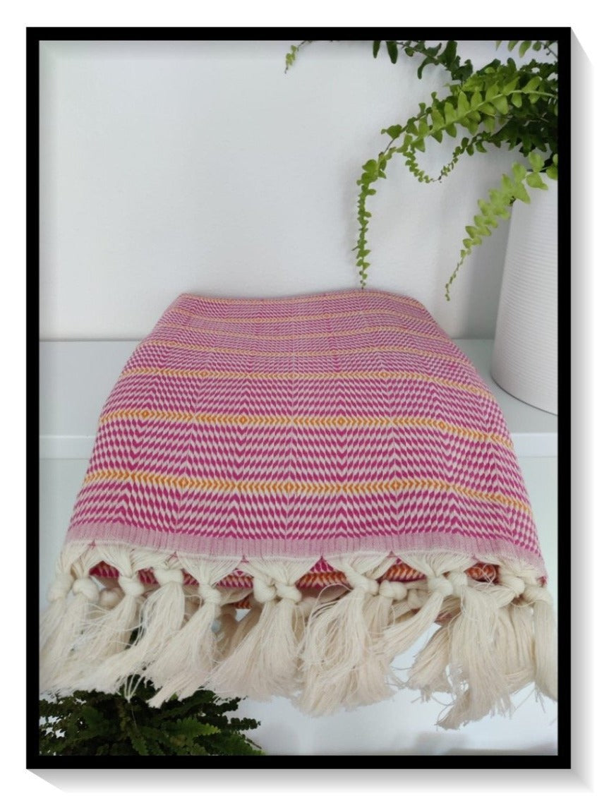 O&M turkkilainen puuvilla hamam pyyhe