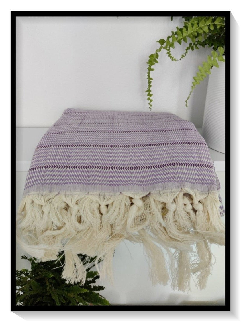 O&M turkkilainen puuvilla hamam pyyhe
