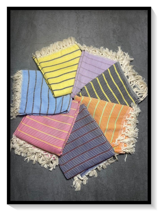 O&M turkkilainen puuvilla hamam pyyhe