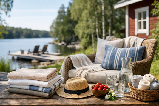 Parhaat tekstiilit kesämökille - näin valitset
