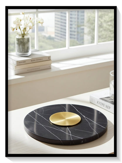 Marmorinen Koristealusta