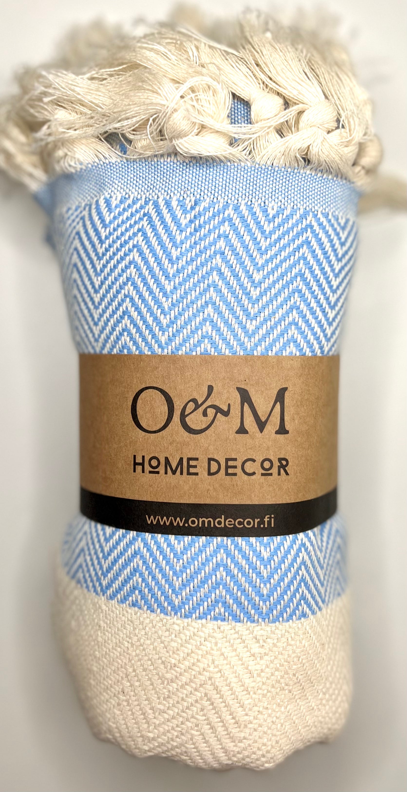 O&M turkkilainen puuvilla hamam pyyhe