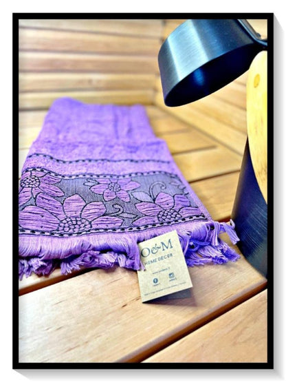 Floral käsipyyhe/keittiöpyyhe